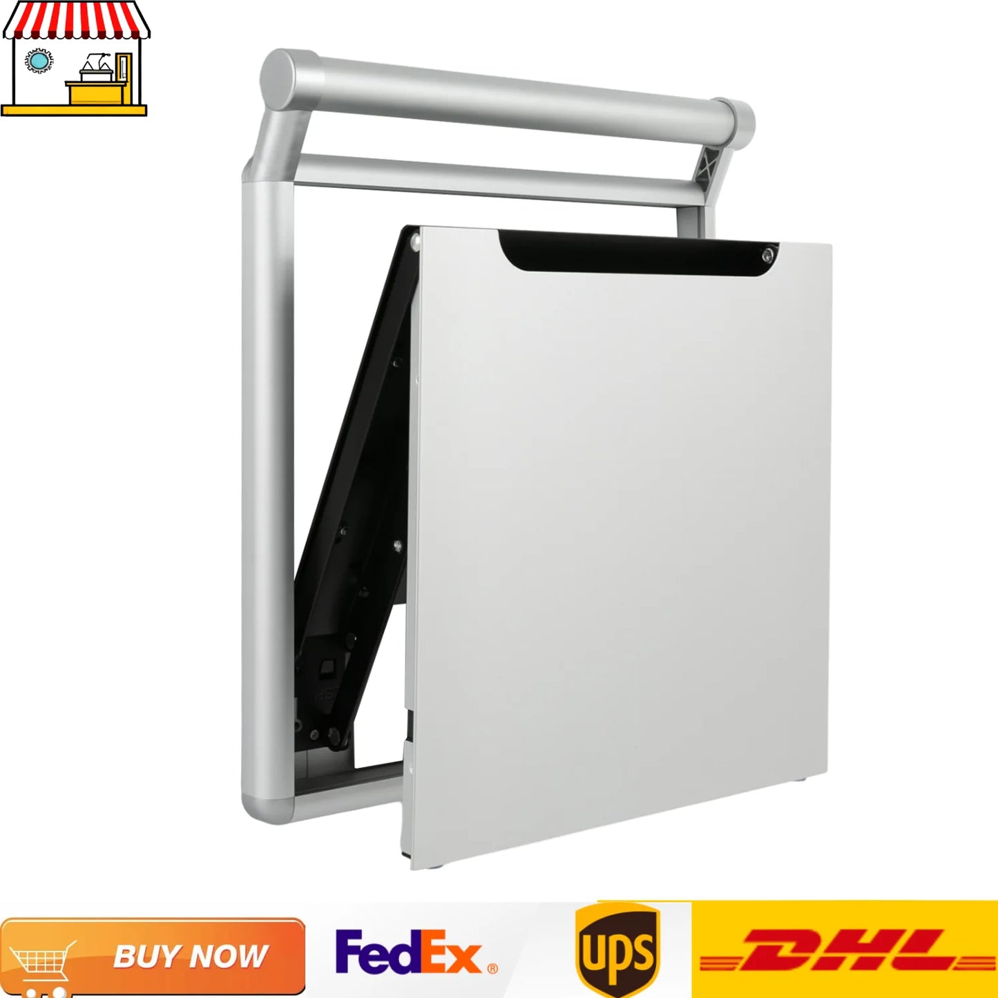 Folding Wall Mounted Bathroom Stool For Entryway Use