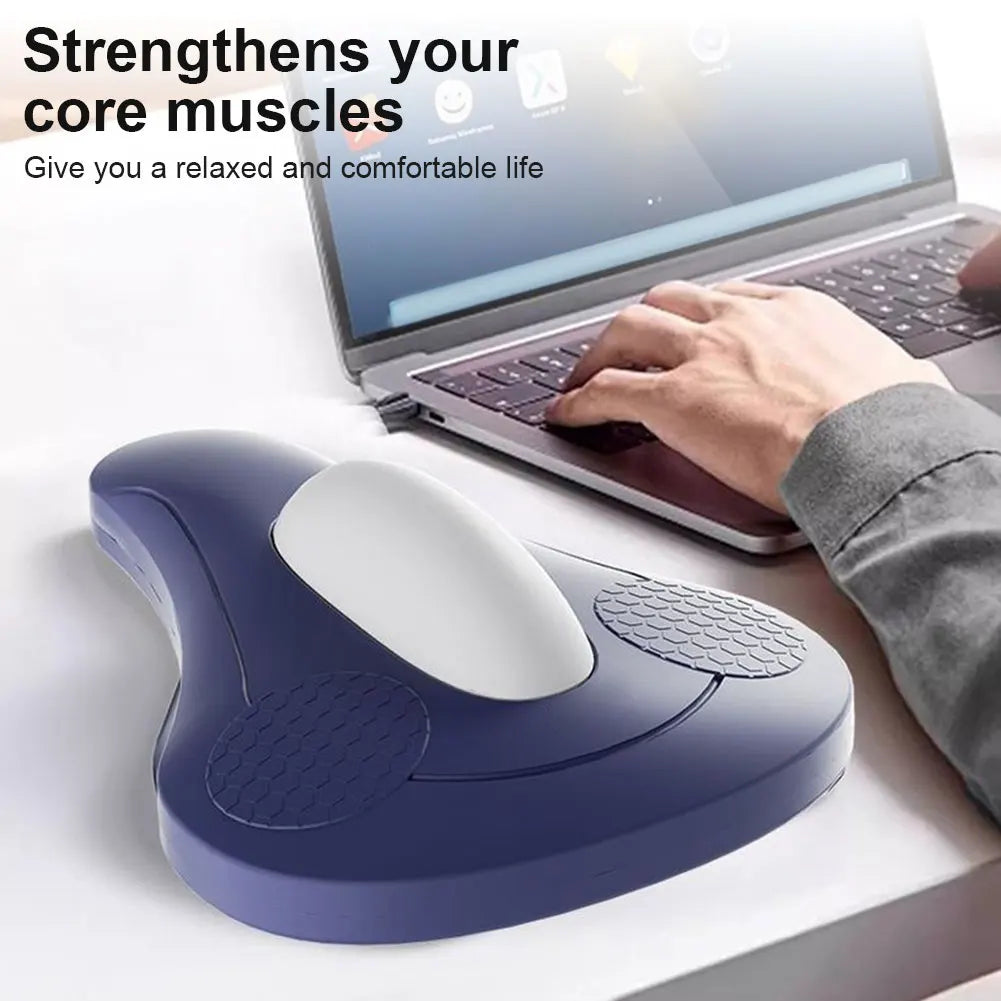 Pelvic Floor Muscle Trainer USB Rechargeable Electric Sphincter Trainer for Home Gym and Office Strength Training
