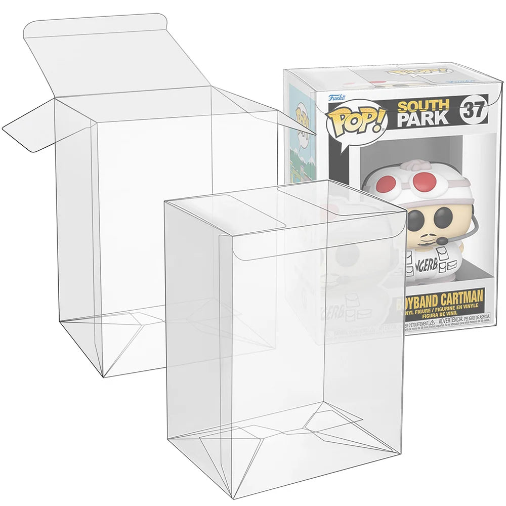 50 Pack Clear Protective Boxes For 4 Inch Funko Pop Figures