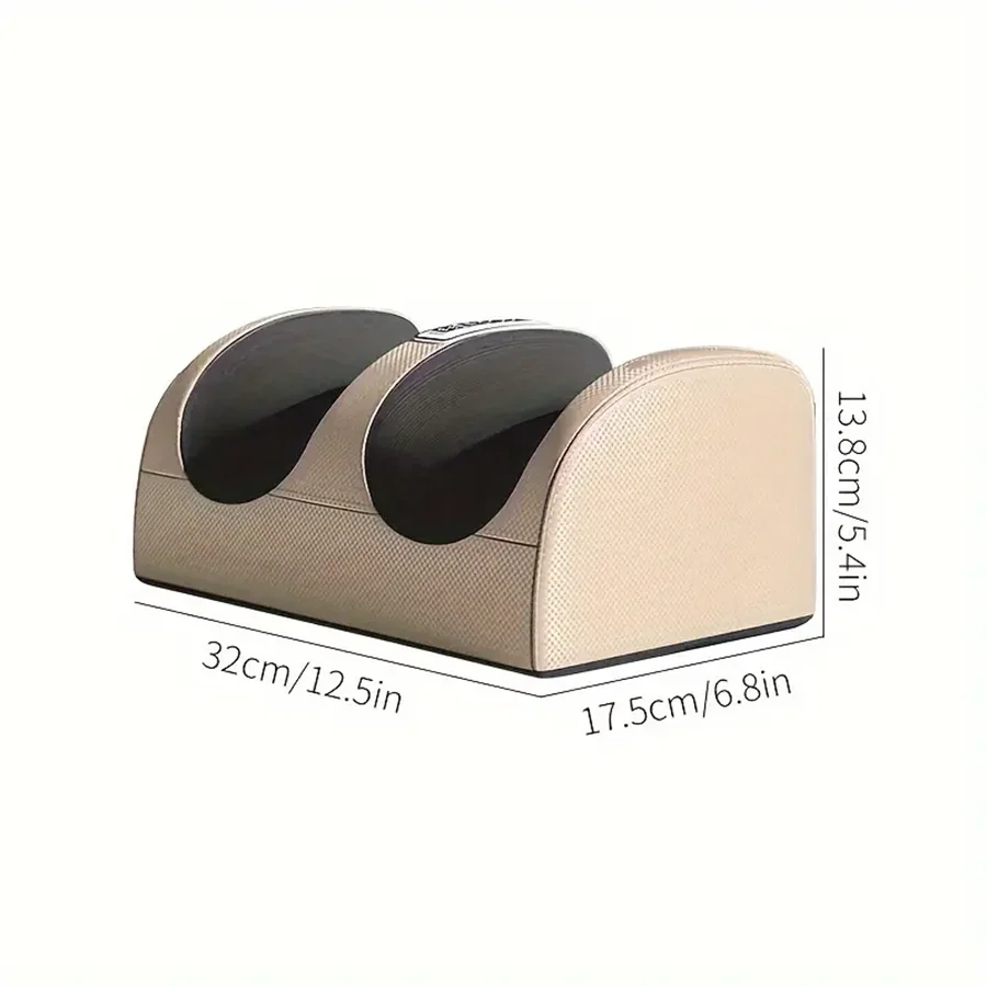 Foot Massage Machine Electric Heating Foot Kneading Leg Massager Home Relaxation Gift for Christmas and Valentine's Day