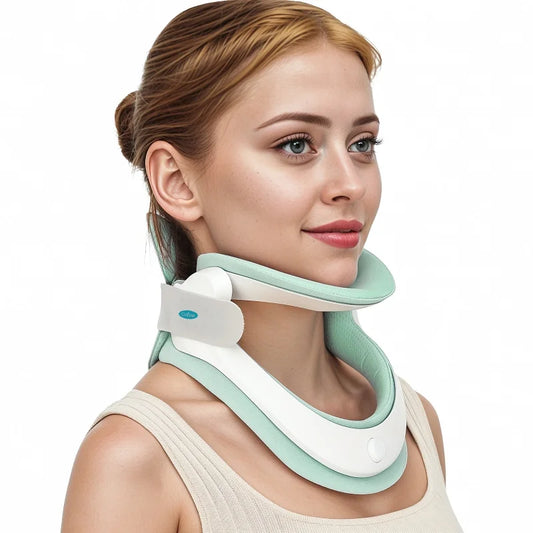 Cofoe Medical Neck Posture Corrector Soft Foam Adjustable Neck Brace Support for Chronic Neck and Cervical Improvement