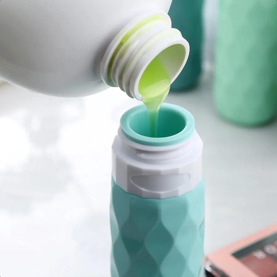 Travel Bottles for Toiletries TSA Approved 3oz Portable BPA Free Leak Proof Squeezable Travel Size Containers