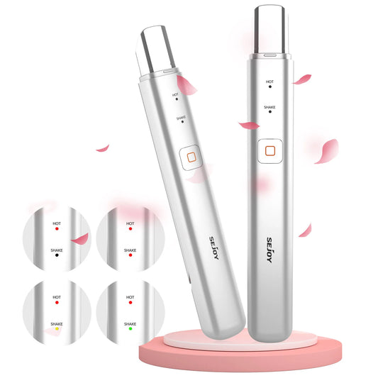 Sejoy Eye Massager with Heat for Eye Care Gifts for Mom Promote Blood Circulation Reduce Dark Circles and Puffiness