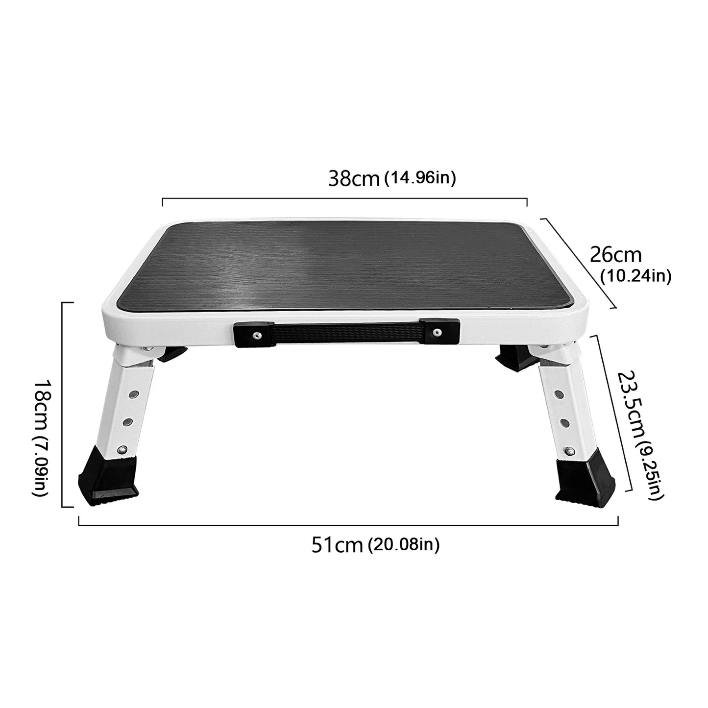 Shunmaii 1 Step Foldable Heavy Duty Stepladder
