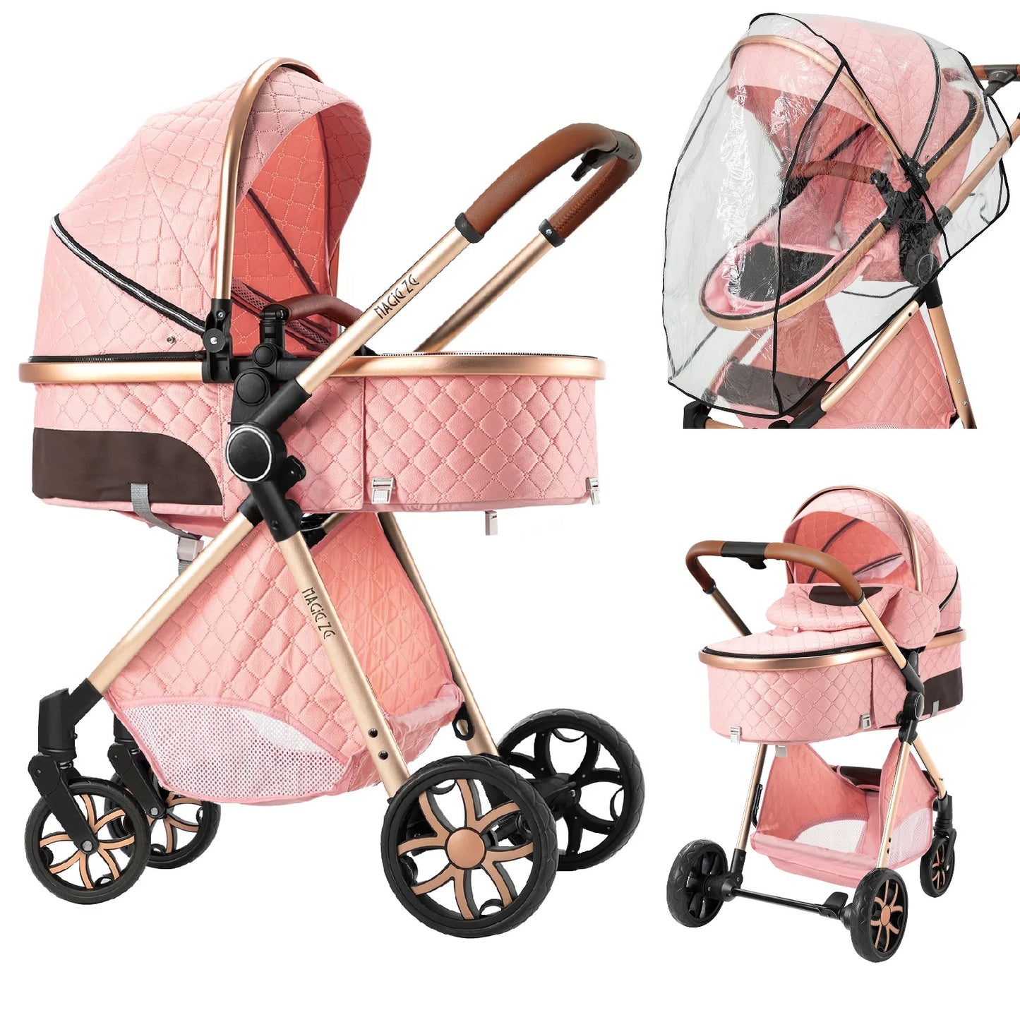 Baby Travel System Stroller Newborn Lightweight Pushchair