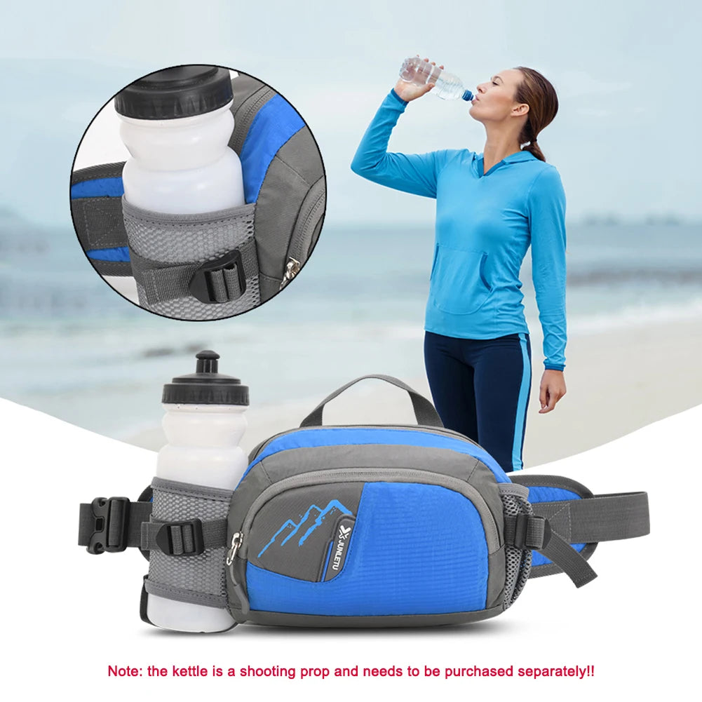 Alloet Fanny Pack Running Belt with Bottle Holder Hydration