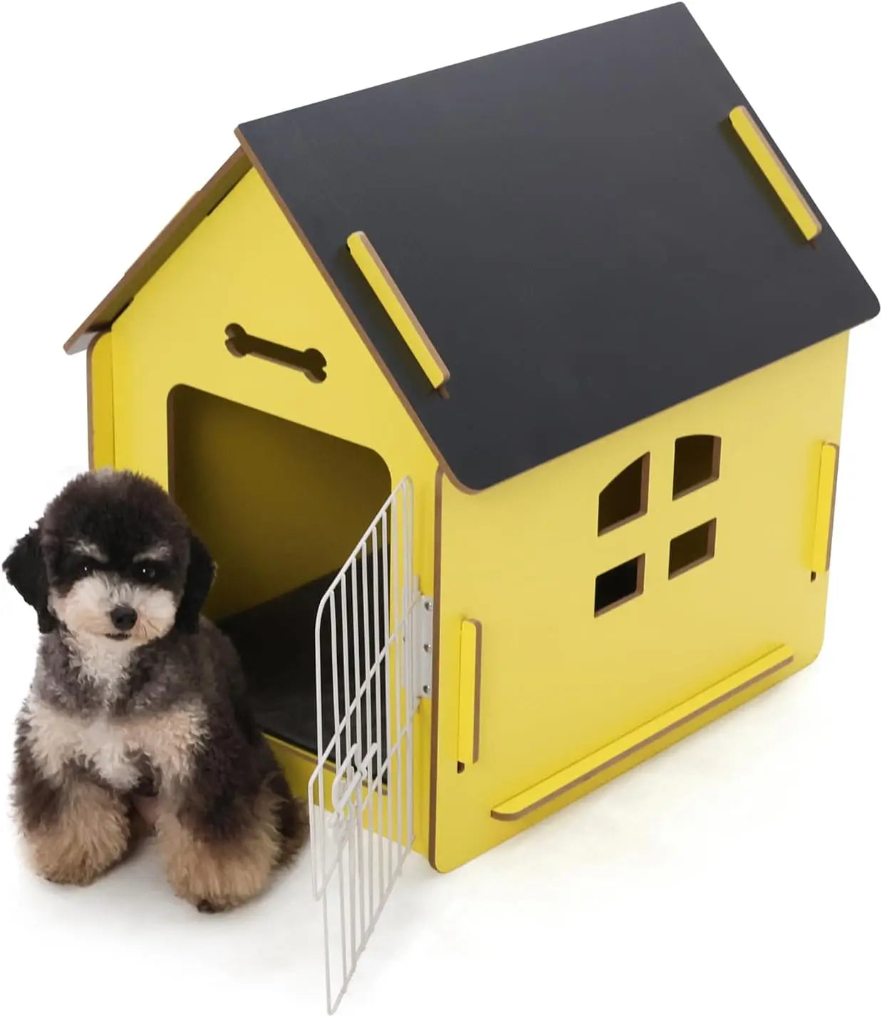 High Concerned Indoor Dog House For Small Pets Cozy Wood
