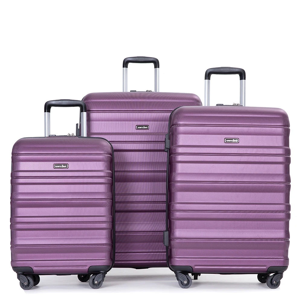 Travelhouse 3 Piece Luggage Set Hardside Expandable Spinner