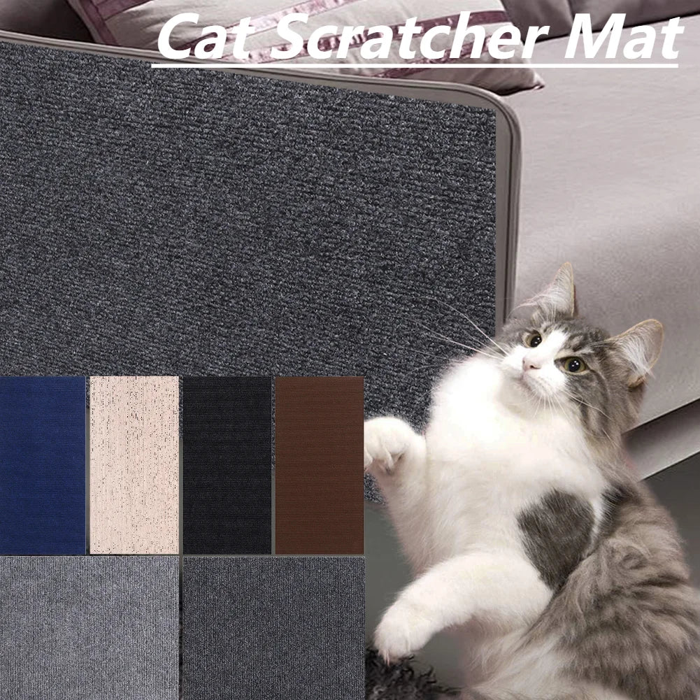 APWIKOGERCN Cat Scratching Mat Self Adhesive Carpet