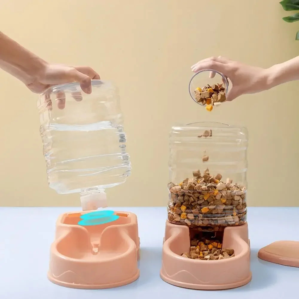 High-concerned Pet Water Fountain and Feeder for Cats and Dogs
