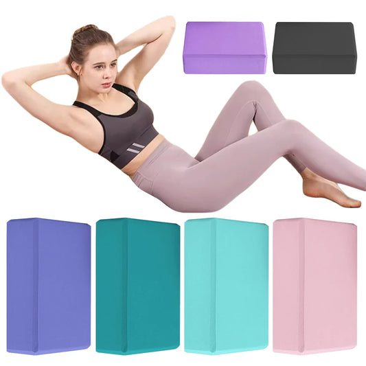 EVA Yoga Blocks Solid Color High Density Balance Bricks