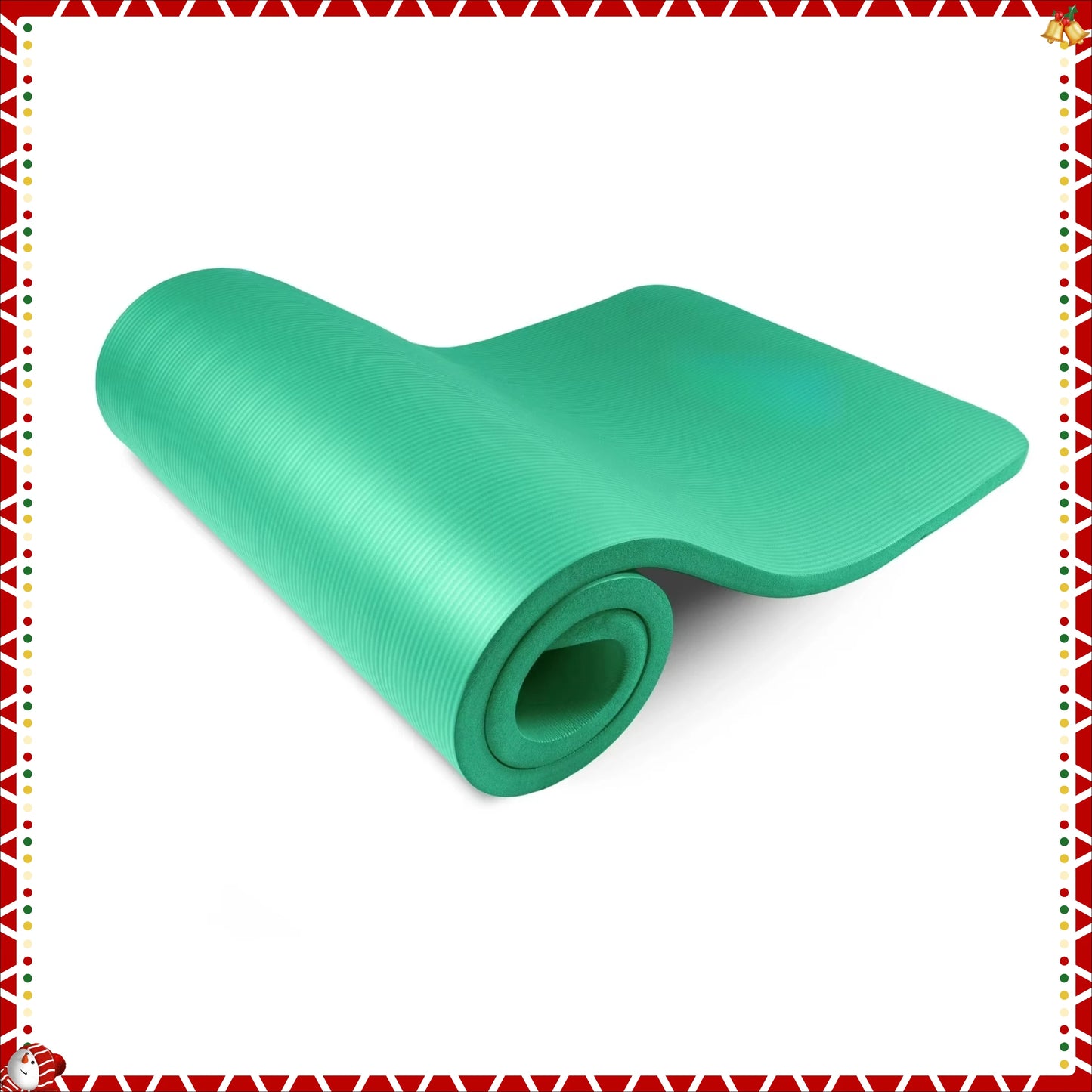 Non Slip Yoga Mat With High Density Cushioning For Home Workouts
