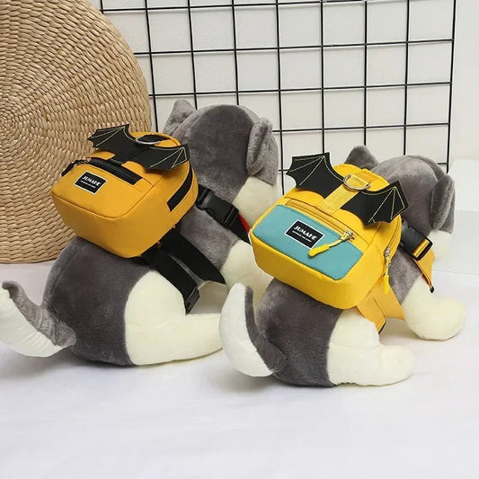 Cute Pet Backpack For Small Medium Dogs Large Snack Bag