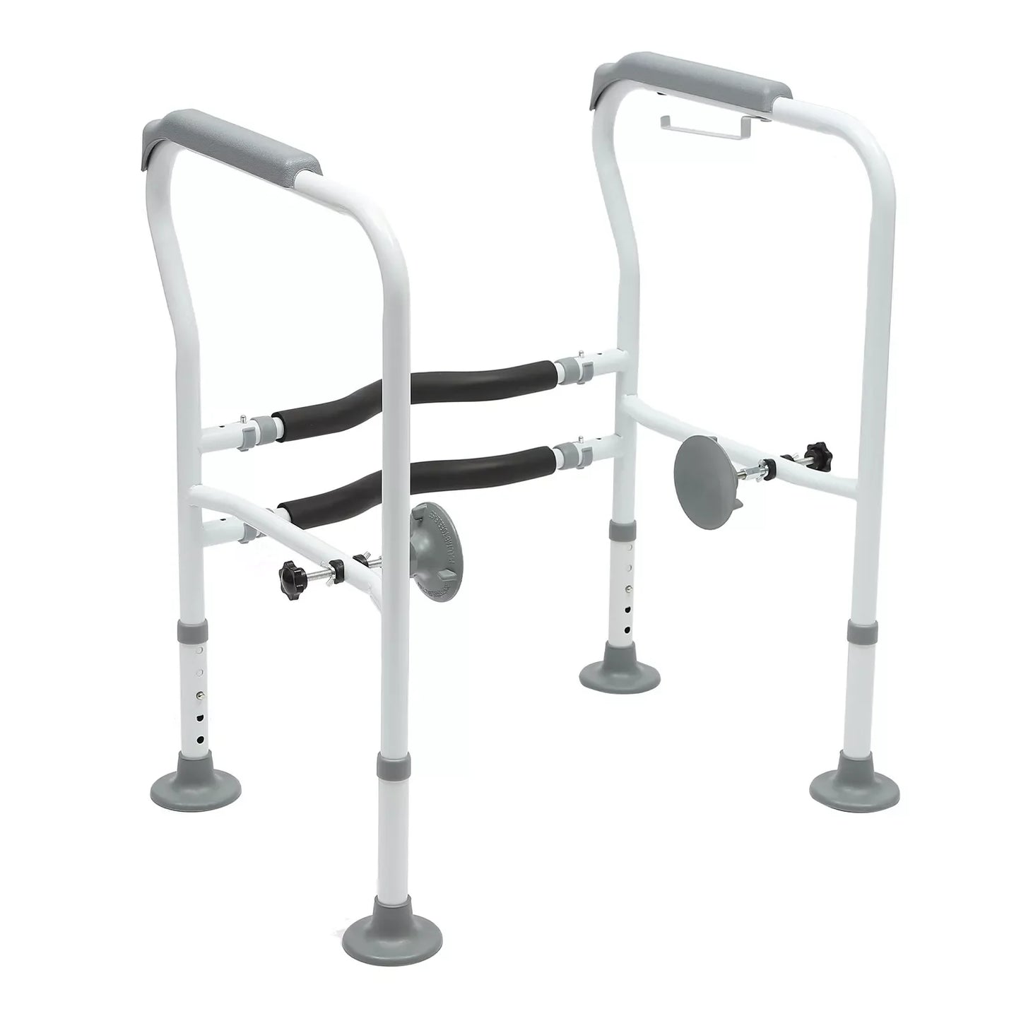 Toilet Frame Grab Bars Safety Rail Seat Handicap Assist Senior Arm Rest for Elderly