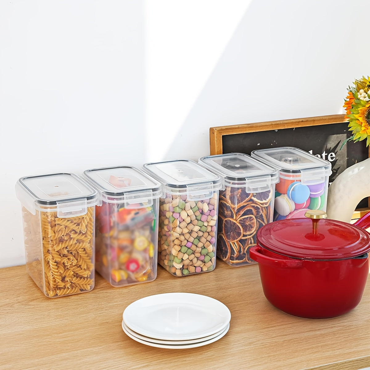 CFQNI BPA Free Airtight Food Storage Containers With Lids